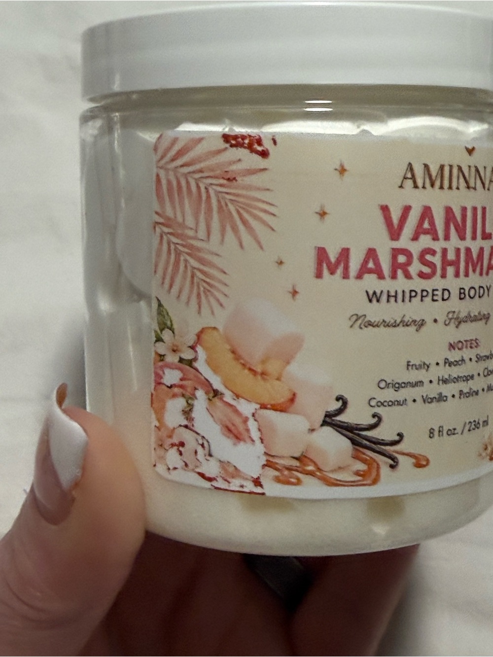 Aminnah “Vanilla Marshmallow” limited Edition Whipped Body Butter! - Picture 5 of 5